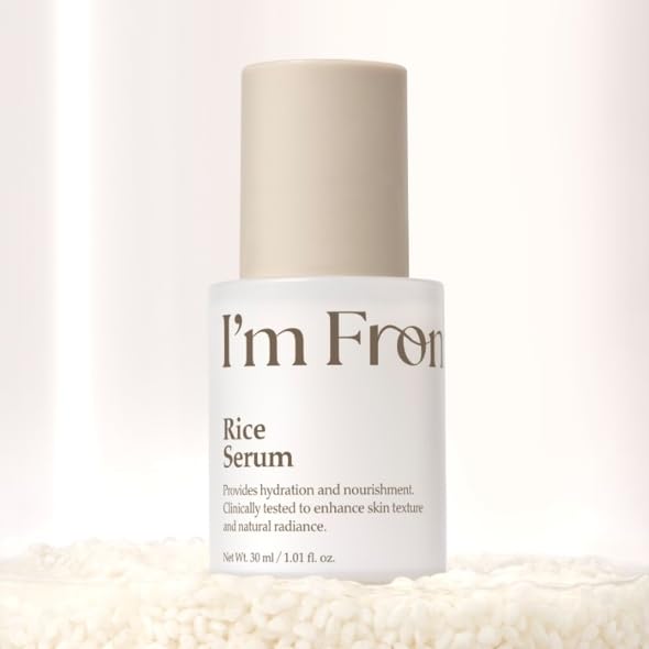 I'm From Rice Serum, Glow Deep Soothing Rice Serum, Glass&Dewy, Hydration, Daily, All Skin Types