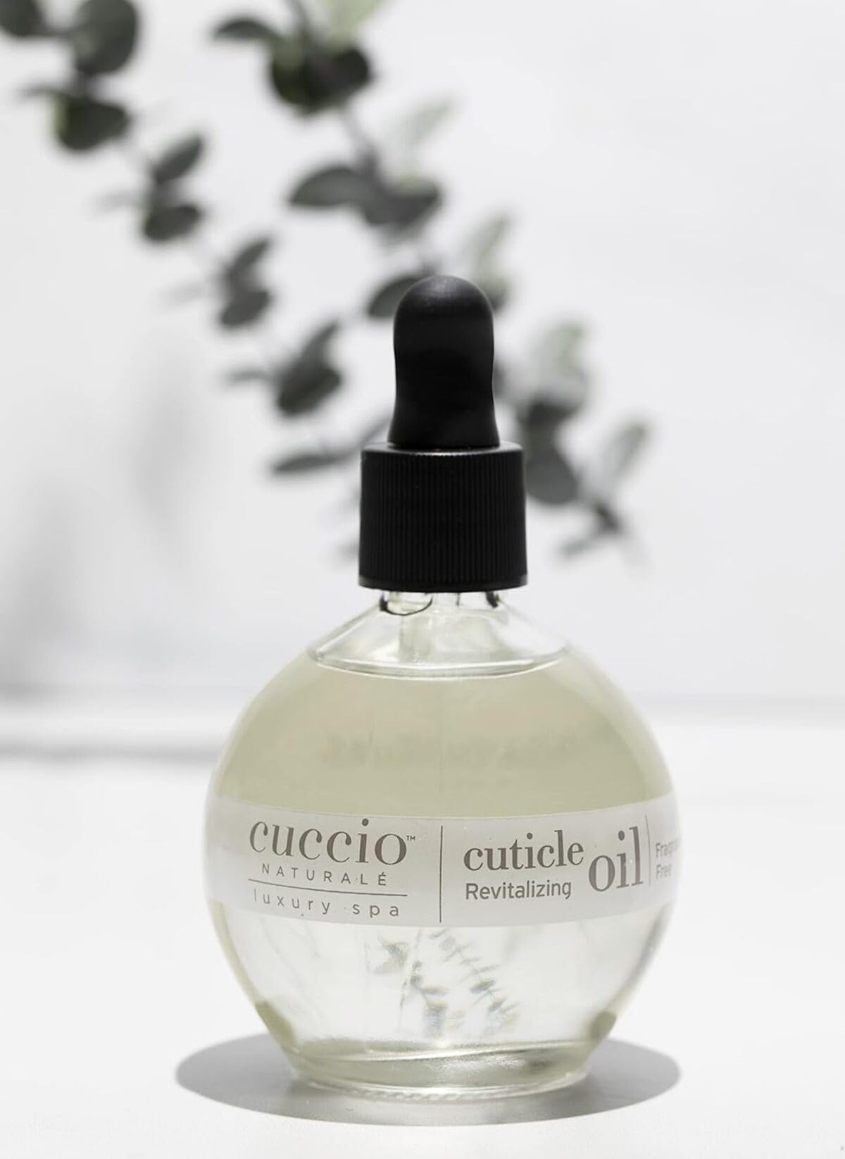 Cuccio Naturale Fragrance Free Revitalizing Cuticle Oil, Lightweight Fast-Absorbing Hydrating Nail