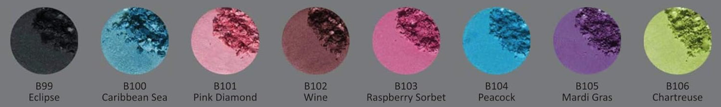 Chartreuse Bright Neon Yellow Green Shimmer Pressed Powder Single Vegan Eyeshadow; Talc, Paraben & Cruelty Free