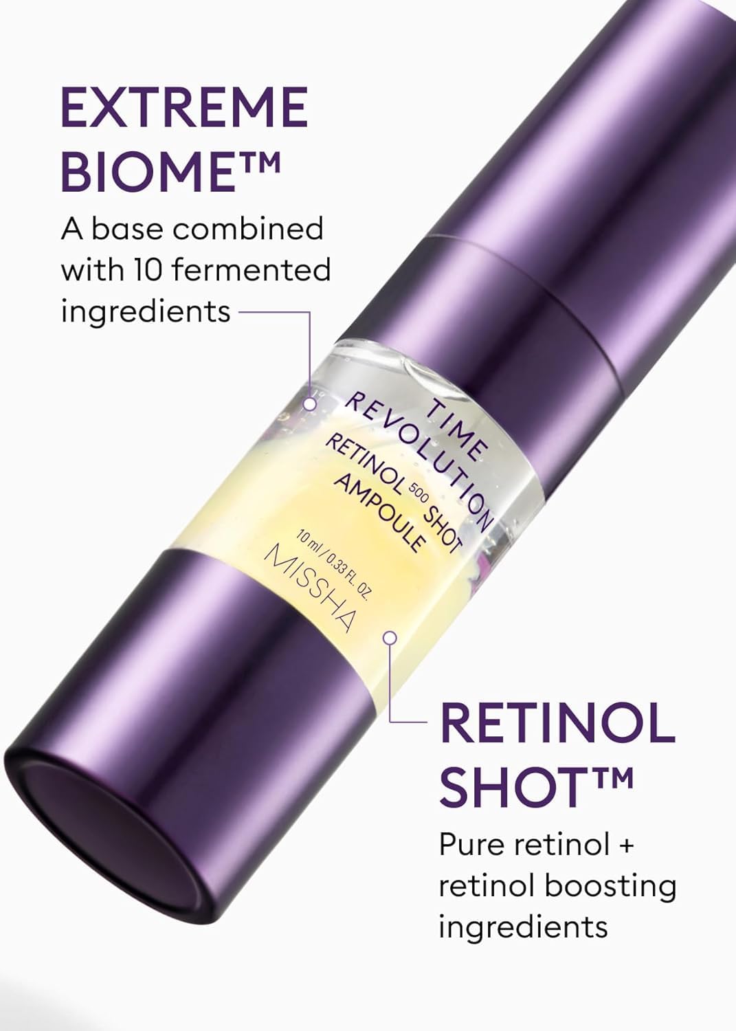 MISSHA Time Revolution Night Repair Retinol Intensive Ampoule 0.33 oz
