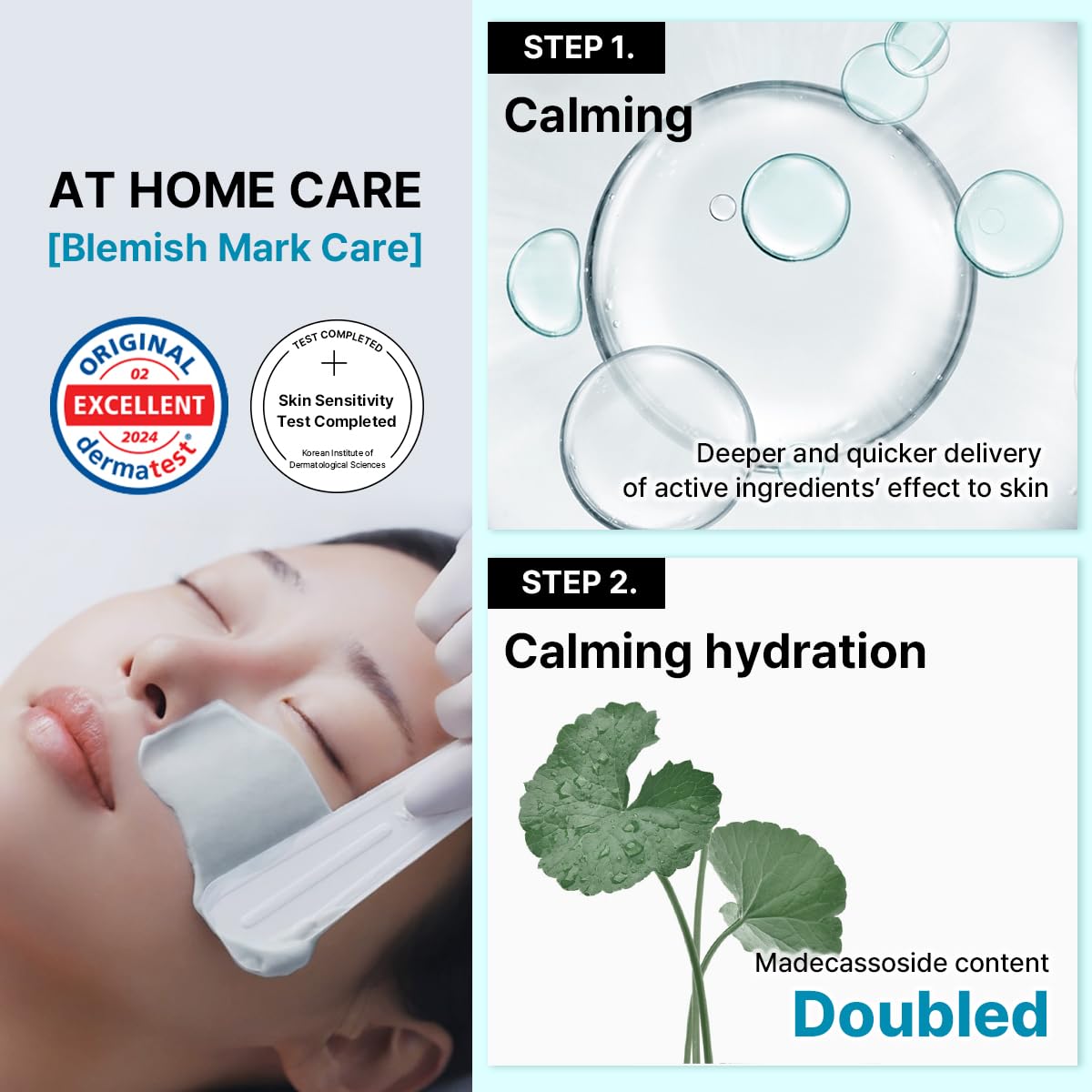 MEDIHEAL Madecassoside Derma Modeling Pack (Pack of 1), Blemish Care
