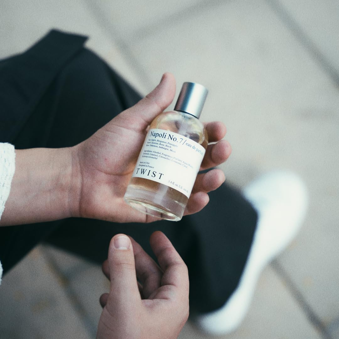Twist - Napoli No. 7 - Eau De Parfum Inspired by Creed A.ventus, Long-Lasting Perfume For Men, Pineapple & Woods, Vegan, Clean Ingredients, Fragrance - Spray 100 ml | 3.4 fl. oz.