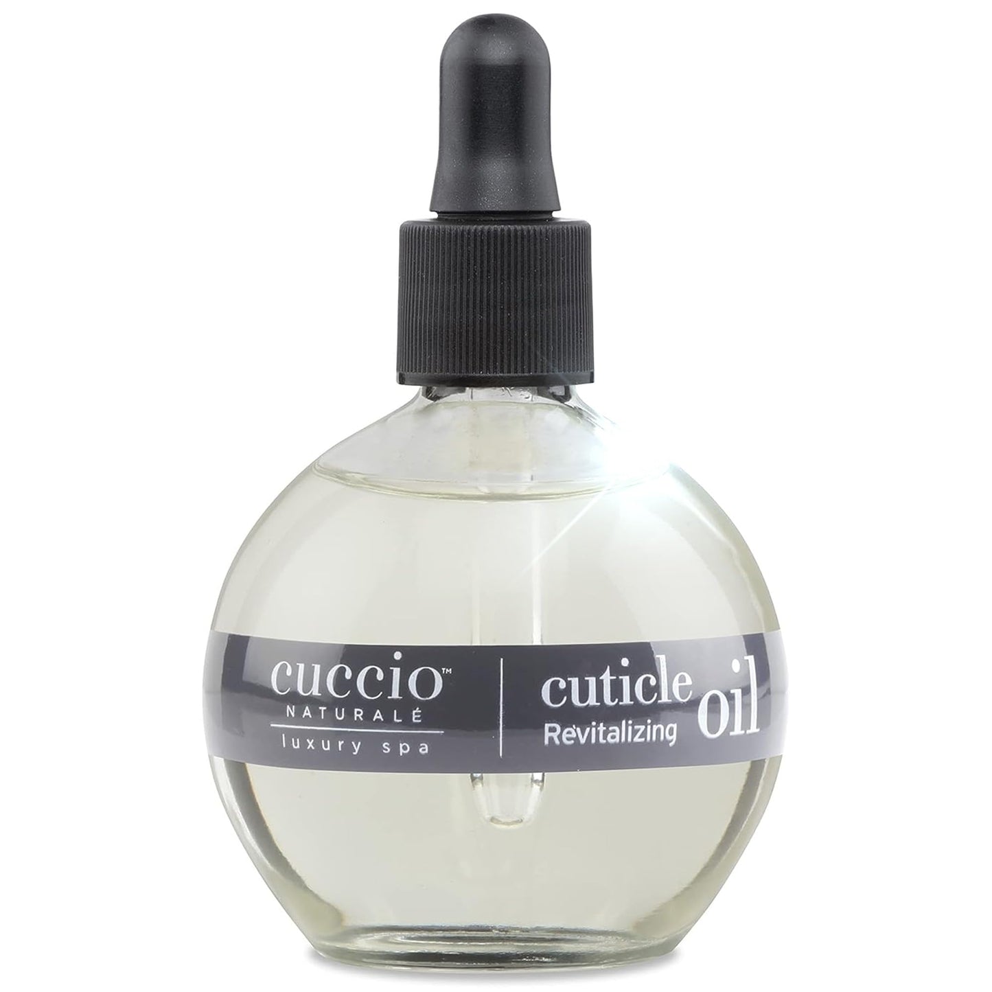 Cuccio Naturale Peach & Vanilla Revitalizing Cuticle Oil, Lightweight Fast-Absorbing Hydrating Nail