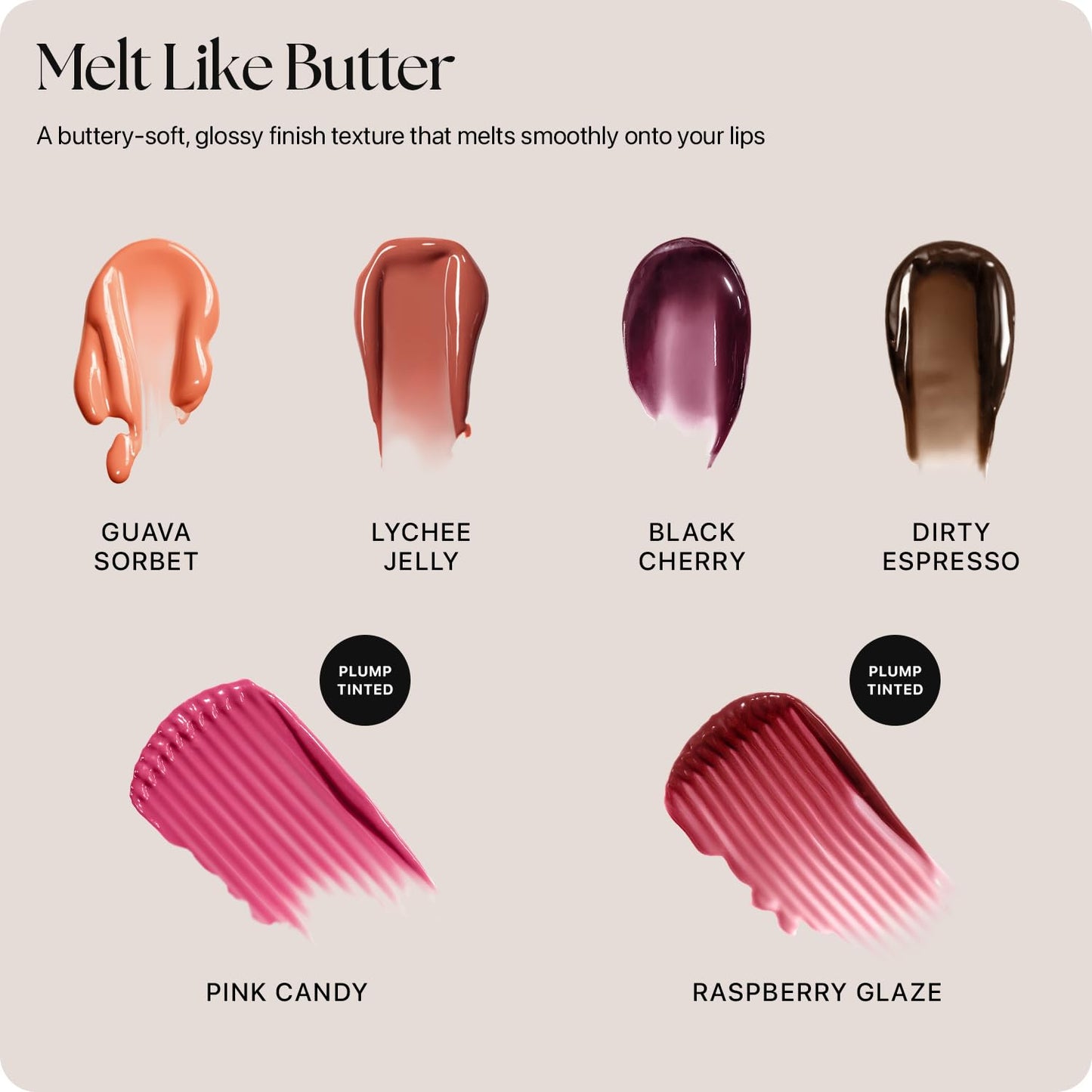 Nature Republic Honey Melting Lip Butter Balm | Hydrating Tinted Balm with Peptides, for Sheer &