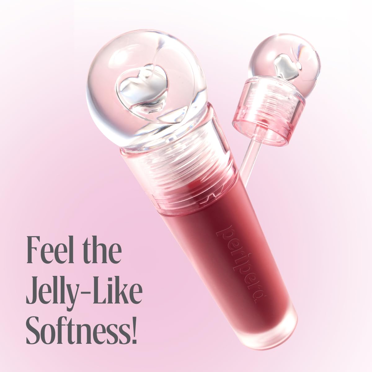 Peripera Ink Jellable Tint, Lip Stain, Korean Lip Tint, High Pigment Color, Longwear, Weightless, Moisutizing, Hydrating (02 PINK DIFFERENCE, One Size)