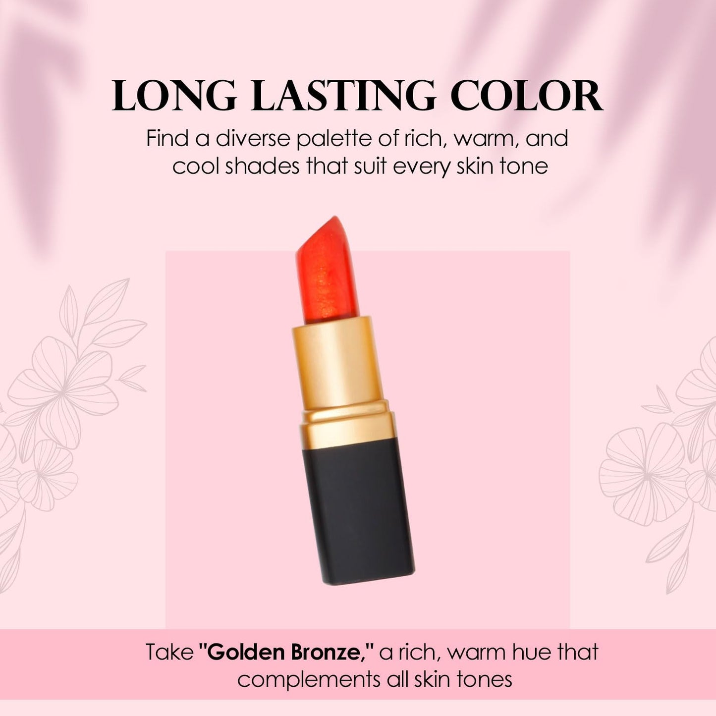 Vera Moore Creme Lipstick, Long Lasting, Lightweight, Moisturizing Opaque Color with Staying Power, Fragrance, and Paraben Free Cosmetics Soft Lipstick (Naughty)