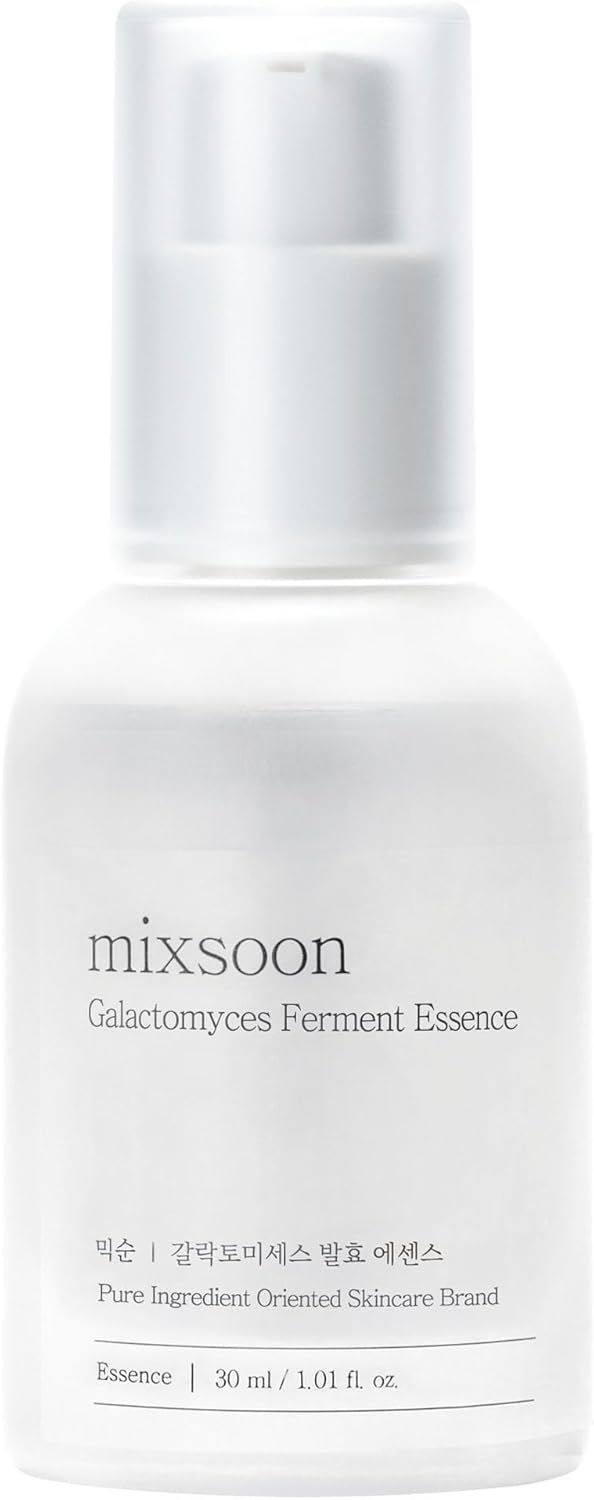 mixsoon Galactomyces Ferment Essence - Deep Moisture, Tone Clarifying Essence to Smooth Skin for Dull, Uneven Skin - Korean Skincare for Glass Skin - Vegan (1.01 Fl. Oz (Pack of 1))