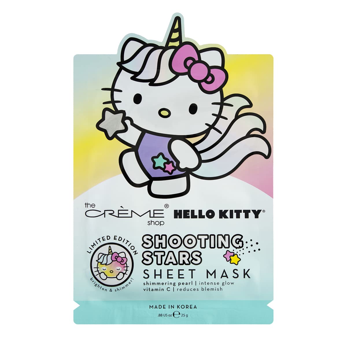 The Crème Shop Hello Kitty Shooting Stars Face Sheet Mask (3 Pack)