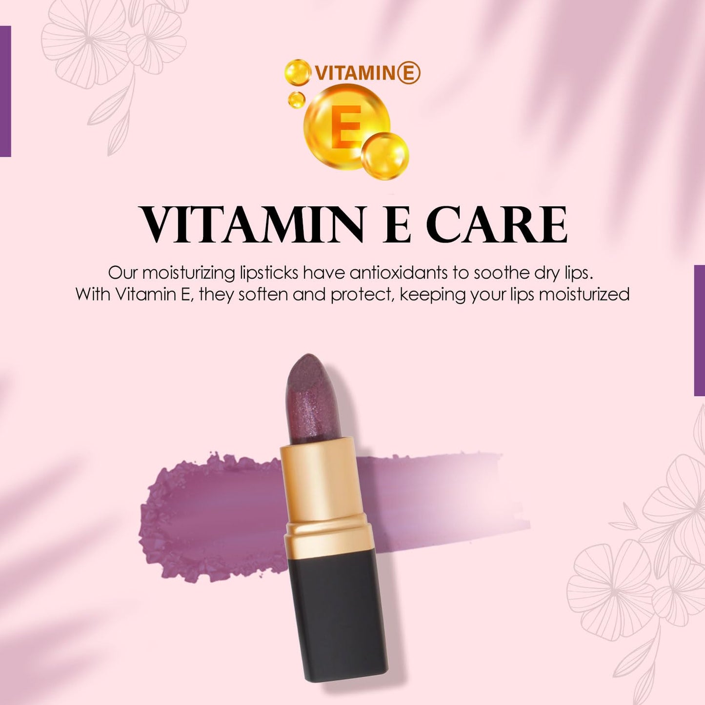 Vera Moore Creme Lipstick, Long Lasting, Lightweight, Moisturizing Opaque Color with Staying Power, Fragrance, and Paraben Free Cosmetics Soft Lipstick (Woodberry)