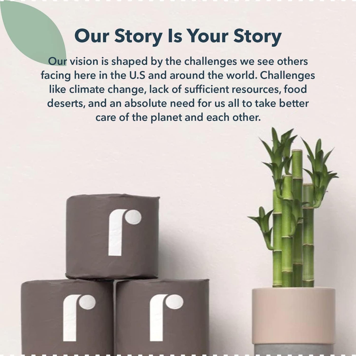 Bulk Reel Premium Toilet Paper - 2 Pack - 48 Rolls of Toilet Paper - 3-Ply Made From Tree-Free - Zero Plastic Packaging