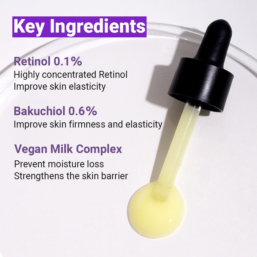 ISNTREE Hyper Retinol EX 1.0 Serum 20ml | 5 Peptides | 5 Cermaides | Helps Reduce Fine Lines