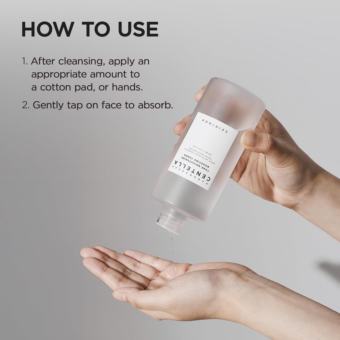 SKIN1004 Tone Balancing Boosting Toner, Korean Face Toner for Uneven Skin Tone, Centella Toner with