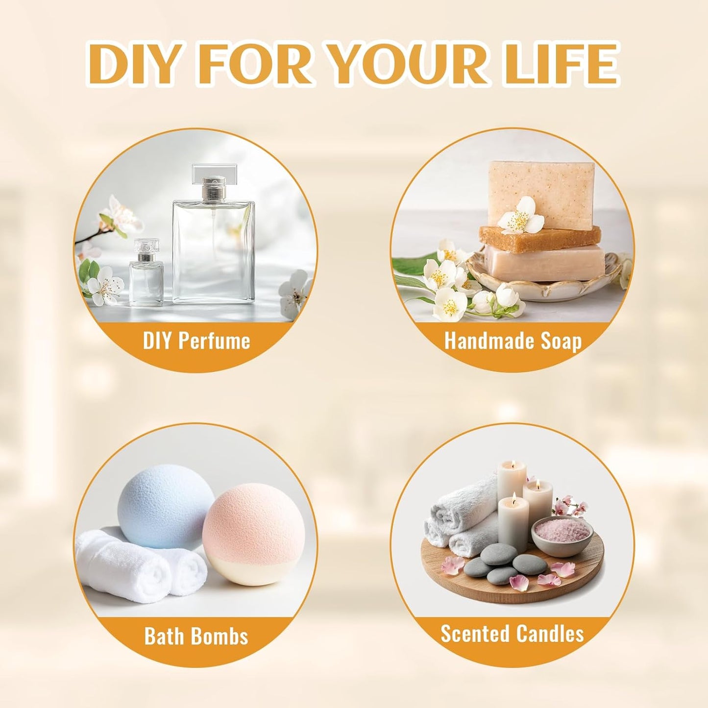 EVOKE OCCU 100% Pure Ginger Oil, Natural Ginger Essential Oil for Massage, Diffuser, Hair, Skin, DIY - 4 Fl Oz