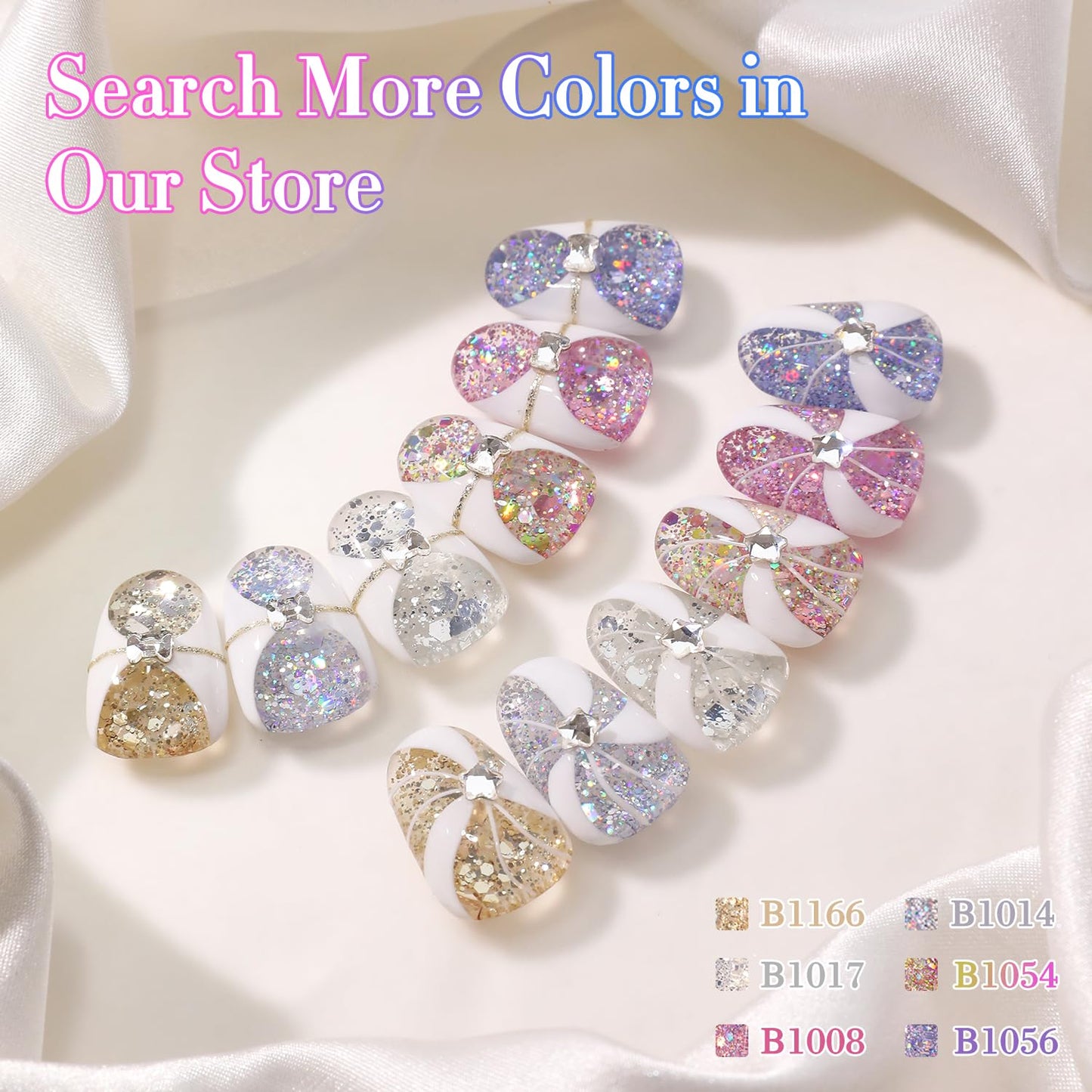 Double Rhythm 0.5Oz Glitter Gel Polish Shimmer Reflective Color for Nail Art Salon DIY Soak Off 15ml Nail Lamp Gel Polish at Home (Golden-B1166)