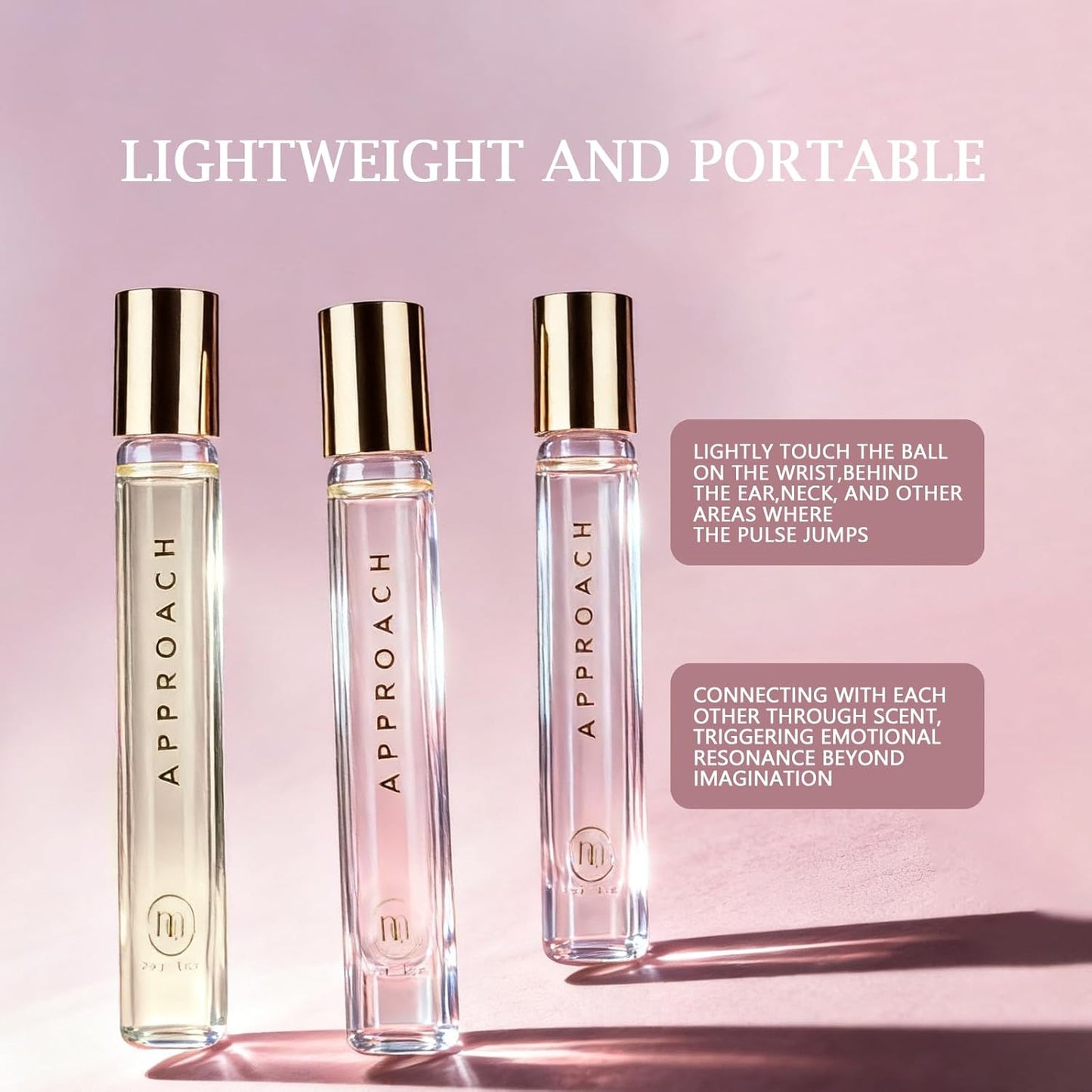 aopoka Roll-on Perfumes for Women & Men 10ml, Long-Lasting Pheromones Fragrances, Enhanced Scents Travel Size, Rollerball Perfume Oil - Lemon, Cedar, Pepper & Musk Scent(#1-EAU FRAICHE)