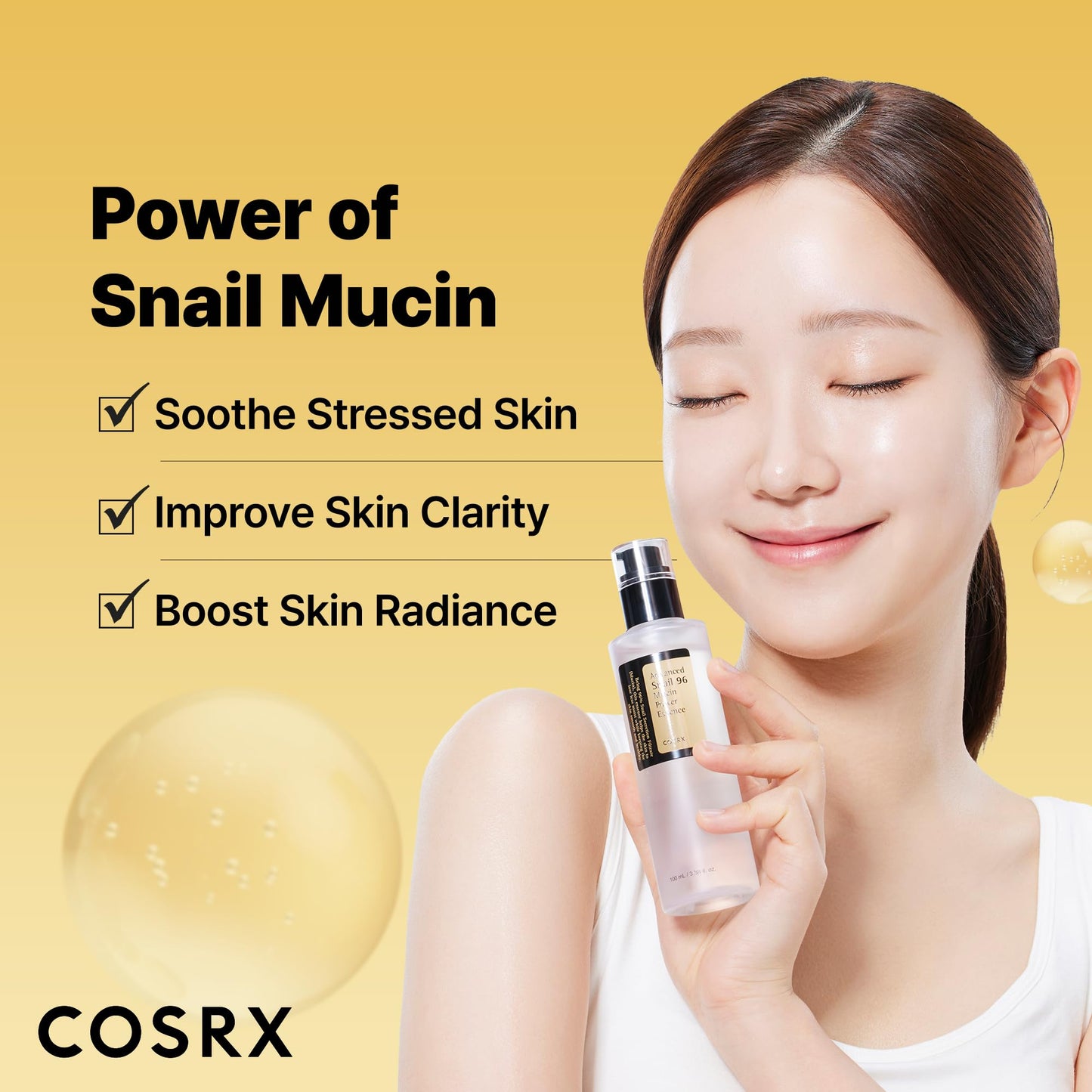 COSRX All About Snail Mucin Korean Skin Care Set, Mini Travel Essentials
