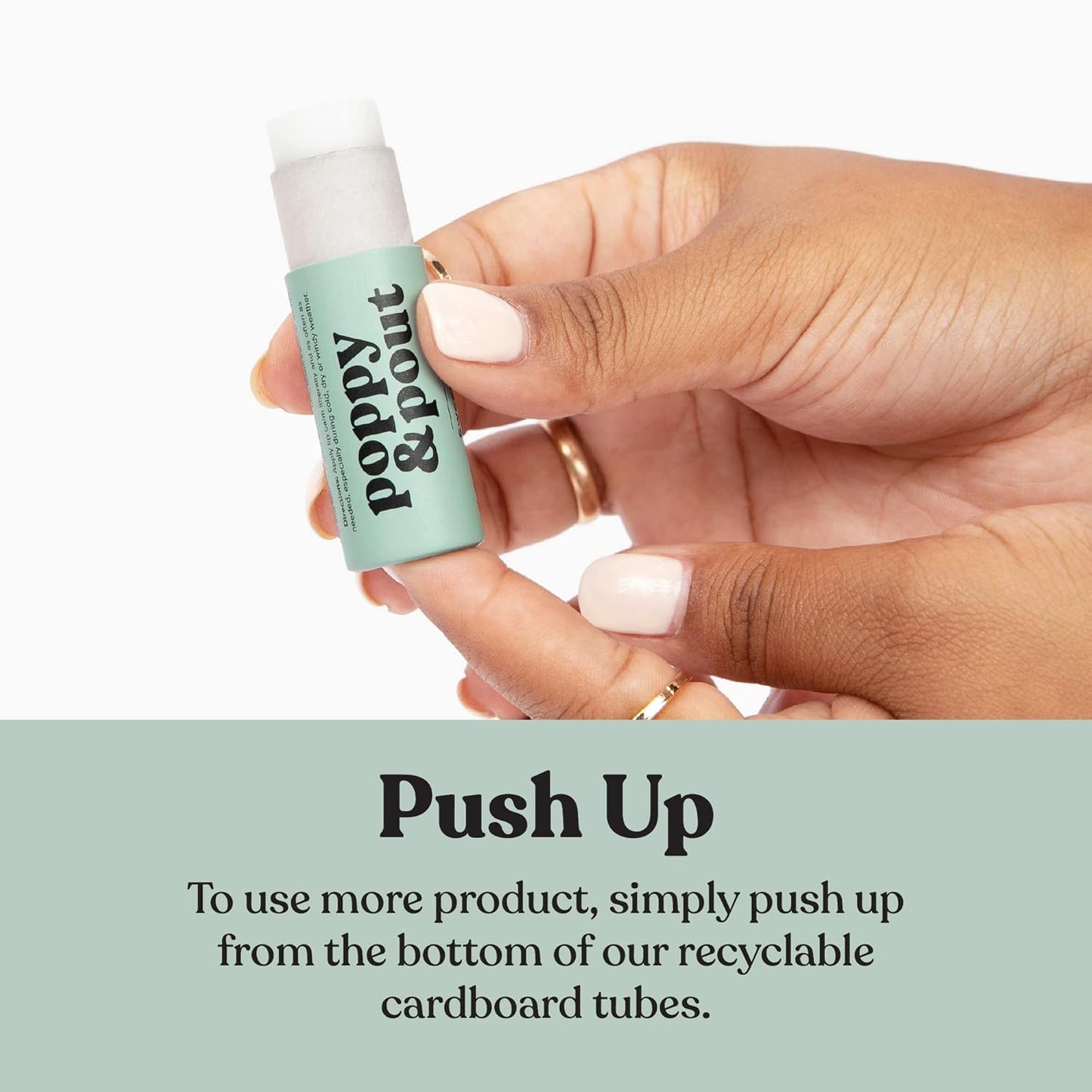 Jumbo Lip Balm Gift Set (3-Pack, Citrus Flavors) | Poppy & Pout All Natural Lip Balms & Moisturizers | Hydrates with Beeswax, Vitamin E, Organic Coconut Oil | Cruelty-Free | Recyclable Cardboard Tube