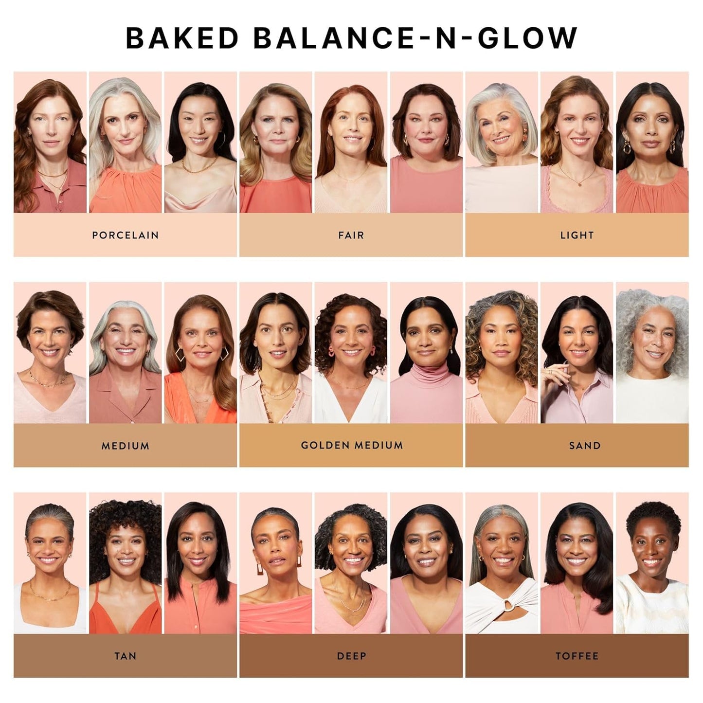 LAURA GELLER NEW YORK Baked Balance-N-Glow Illuminating Foundation - Golden Medium - Buildable Sheer to Light Coverage - Satin Finish