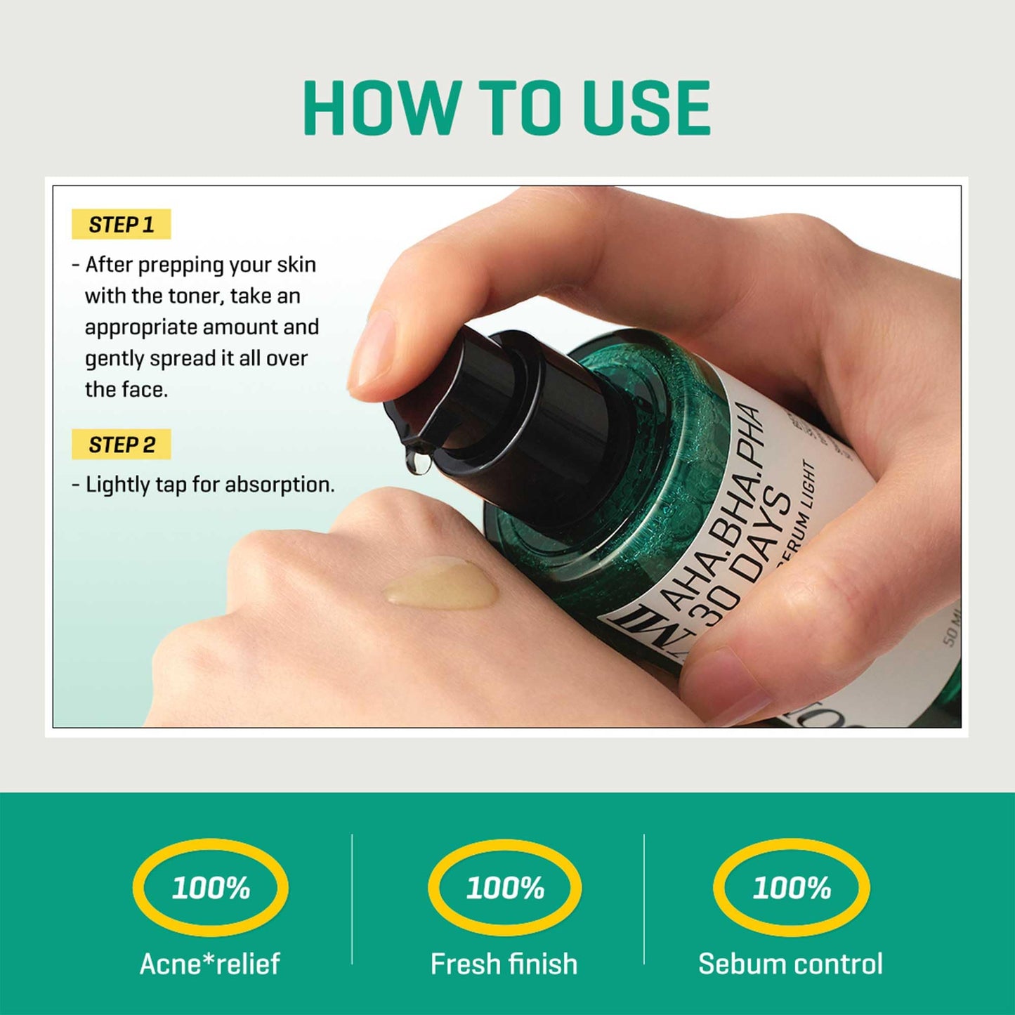 SOME BY MI AHA BHA PHA 30 Days Miracle Serum Light - 1.69oz, 50ml - Daliy Exfoliating Salicylic