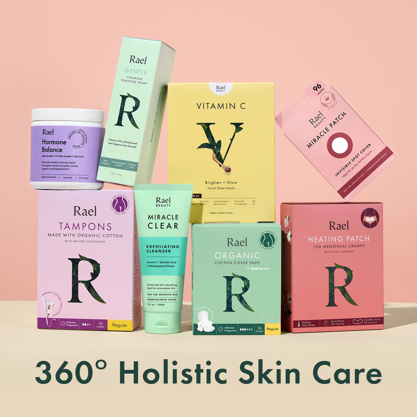 Rael Miracle Invisible Spot Cover Hydrocolloid Acne Pimple Patches (48 Ct)