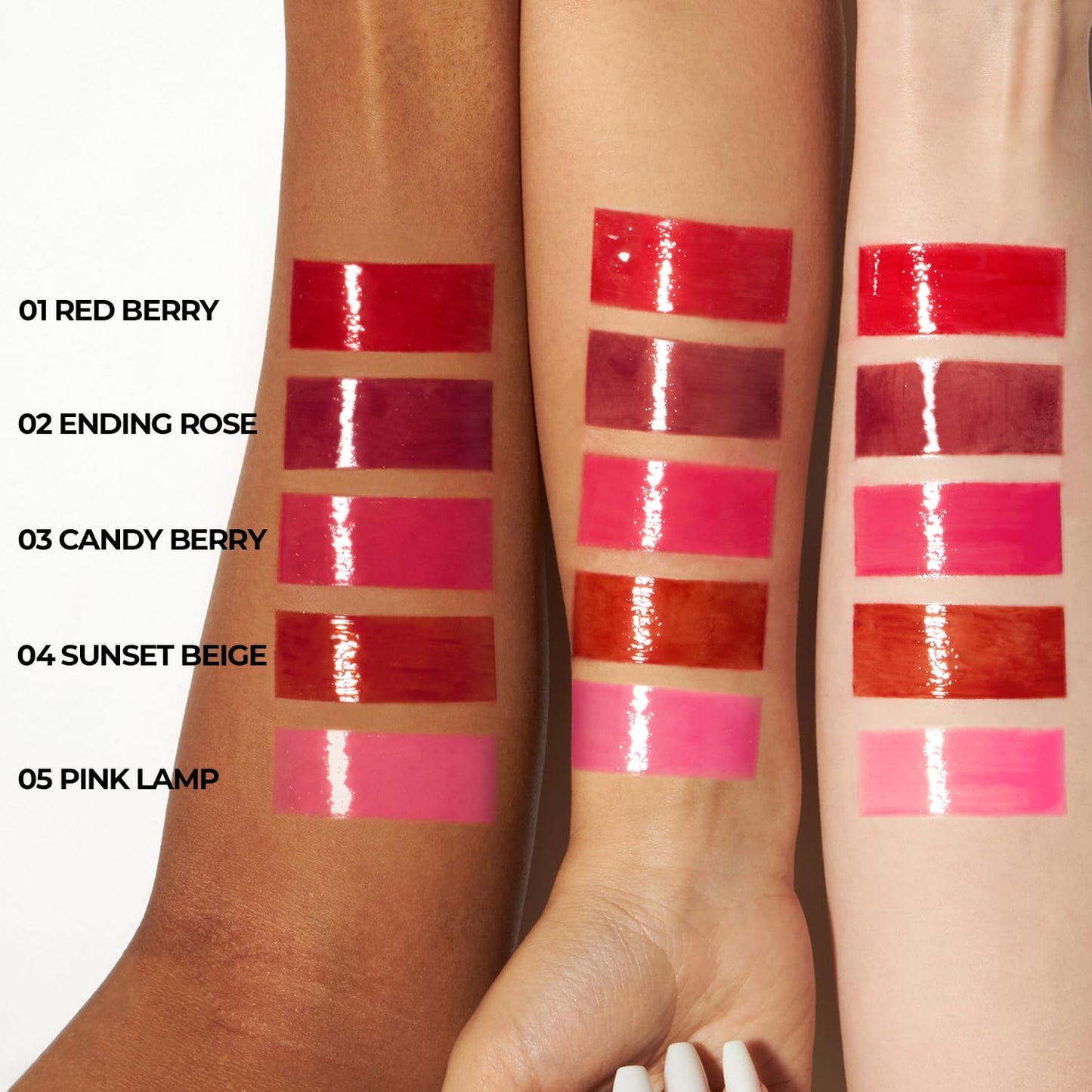 Pudding Glow Korean Lip Tint | Natural Lip Stain | Gloss to Stain | Long-Lasting & Non-Sticky | Lightweight Lip Tint 0.14 oz. (02 ENDING ROSE)