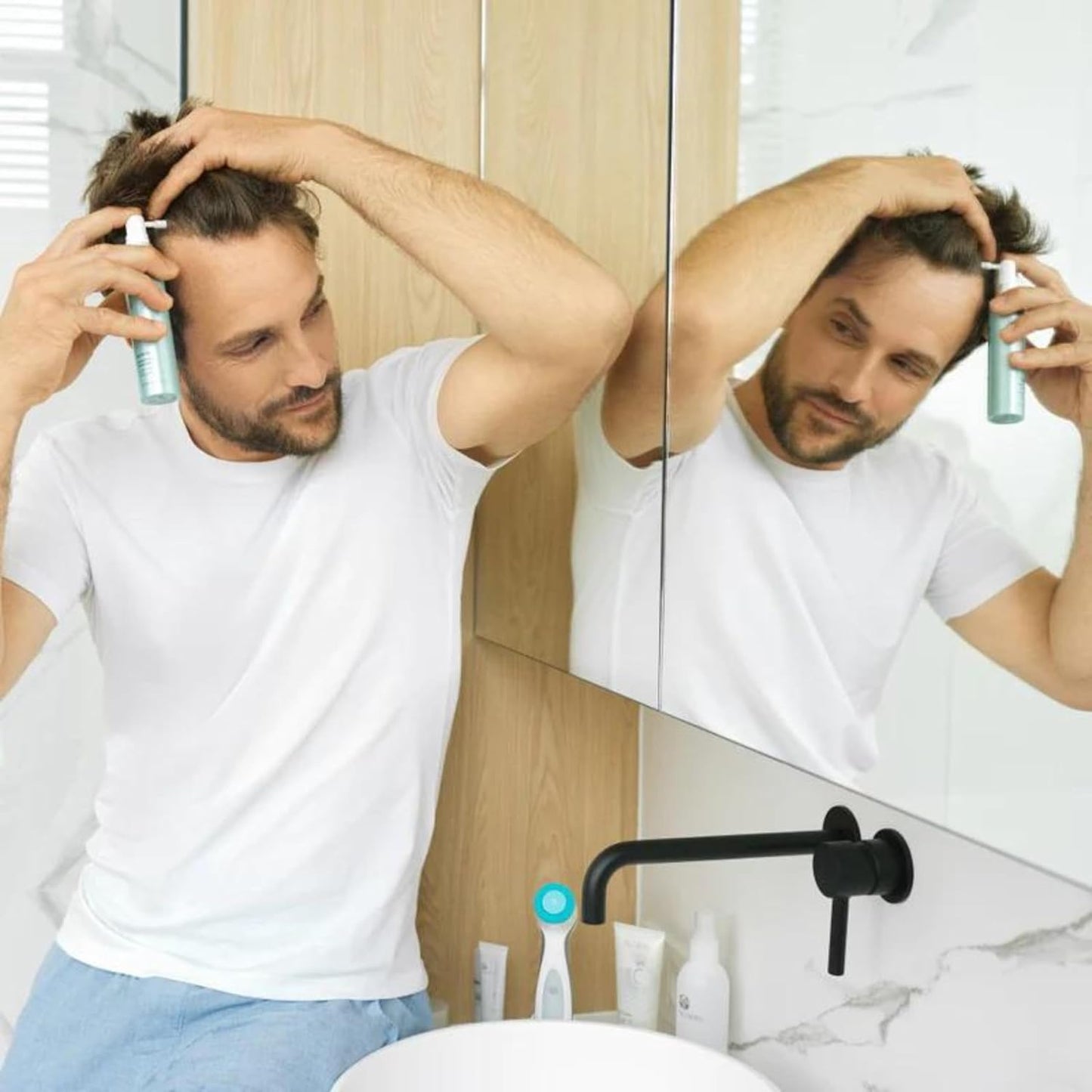 Nu Skin ageLOC Nutriol Scalp & Hair Serum | Nourishing Formula for Fuller, Thicker, and Healthier Hair | Antioxidant | Non-Greasy Serum | Scalp Care, Daily Hair Serum | 75ml