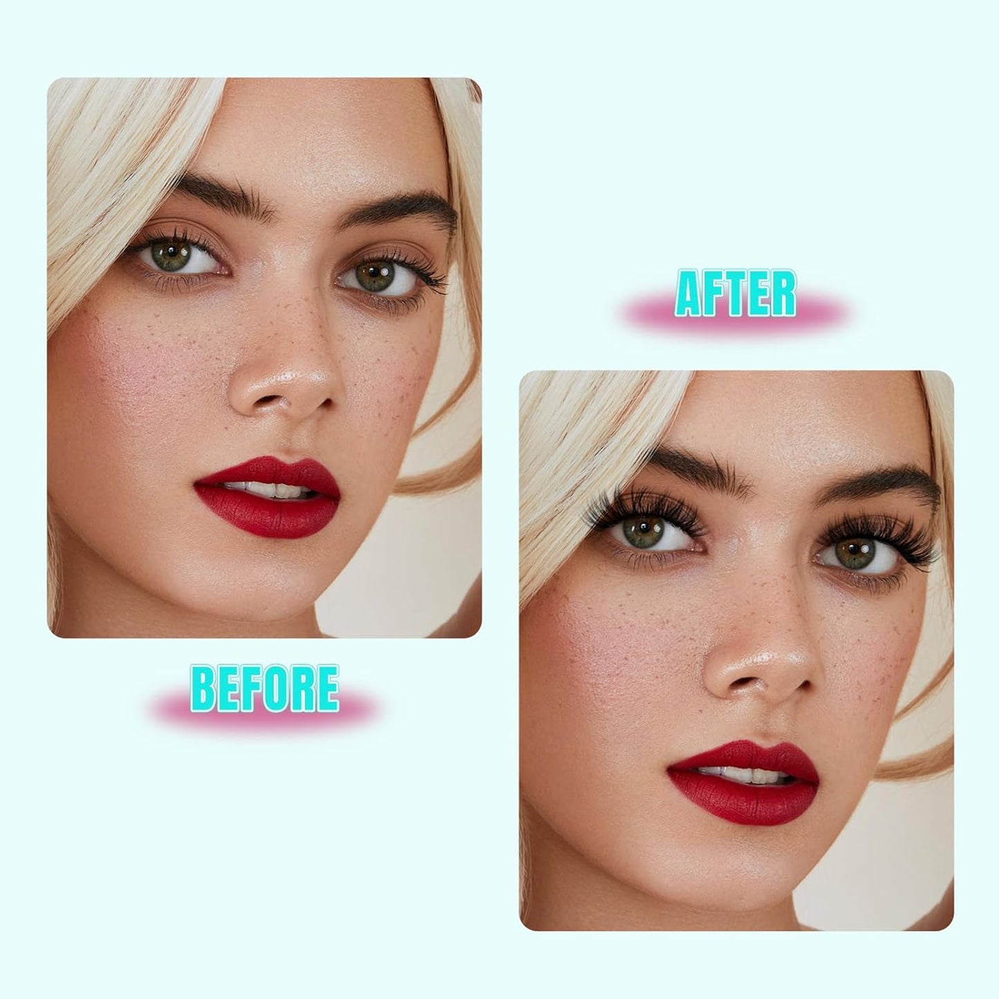 Lash Clusters 320Pcs 80D Eyelashes Cluster D Curl Individual Wispy Lashes Cluster for DIY Cluster Eyelash Extensions at Home for Beginners (Mix10-16mm)