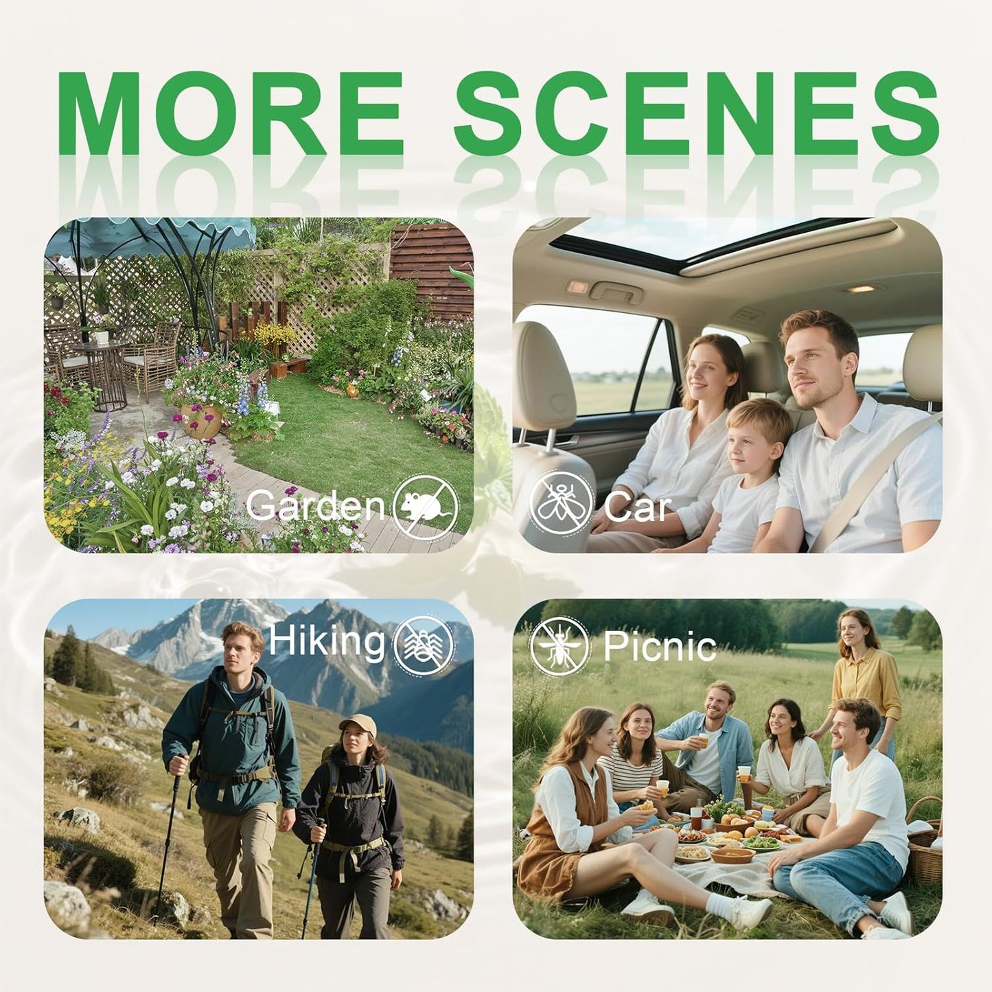 EVOKE OCCU Peppermint Oil 4 Fl Oz - for Spray Diffuser Aromatherapy Hair and Skin Care - Kitchen Garden Car - 100% Pure and Natural