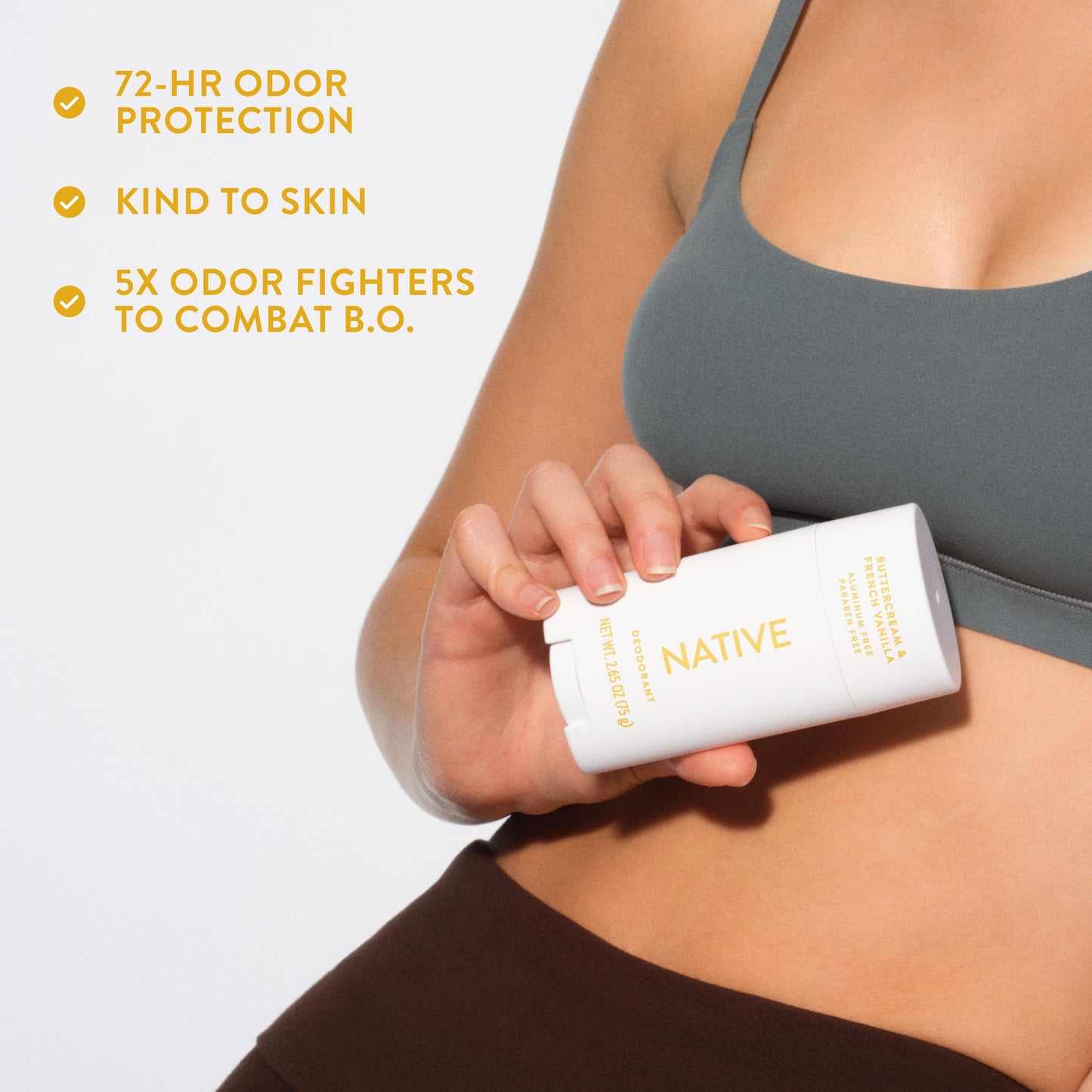 Native Deodorant Contains Naturally Derived Ingredients, 72 Hour Odor Control, Deodorant for Women