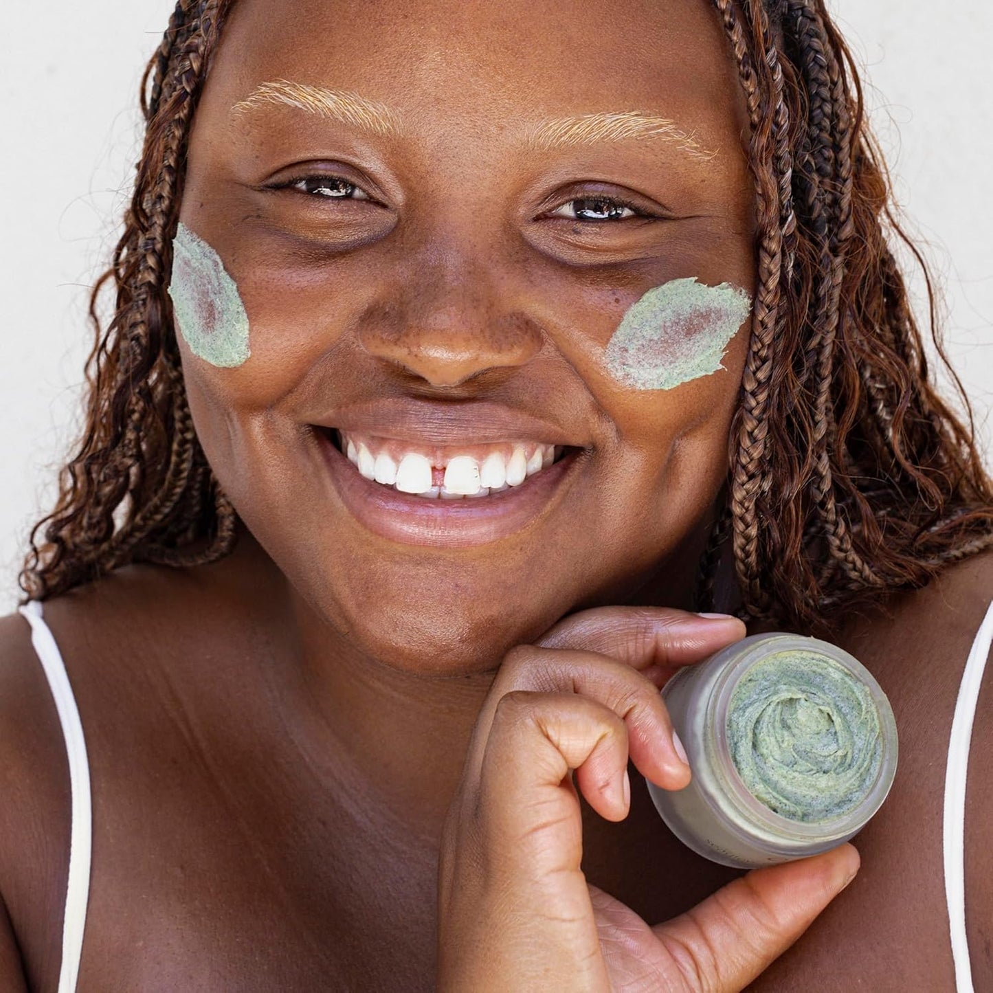 OSEA Seaglow Resurfacing Face Cleanser and Scrub 1.7 oz - 2-in1- For All Skin Types - Facial Exfoliator and Cleanser - Clean Beauty - Vegan Skincare