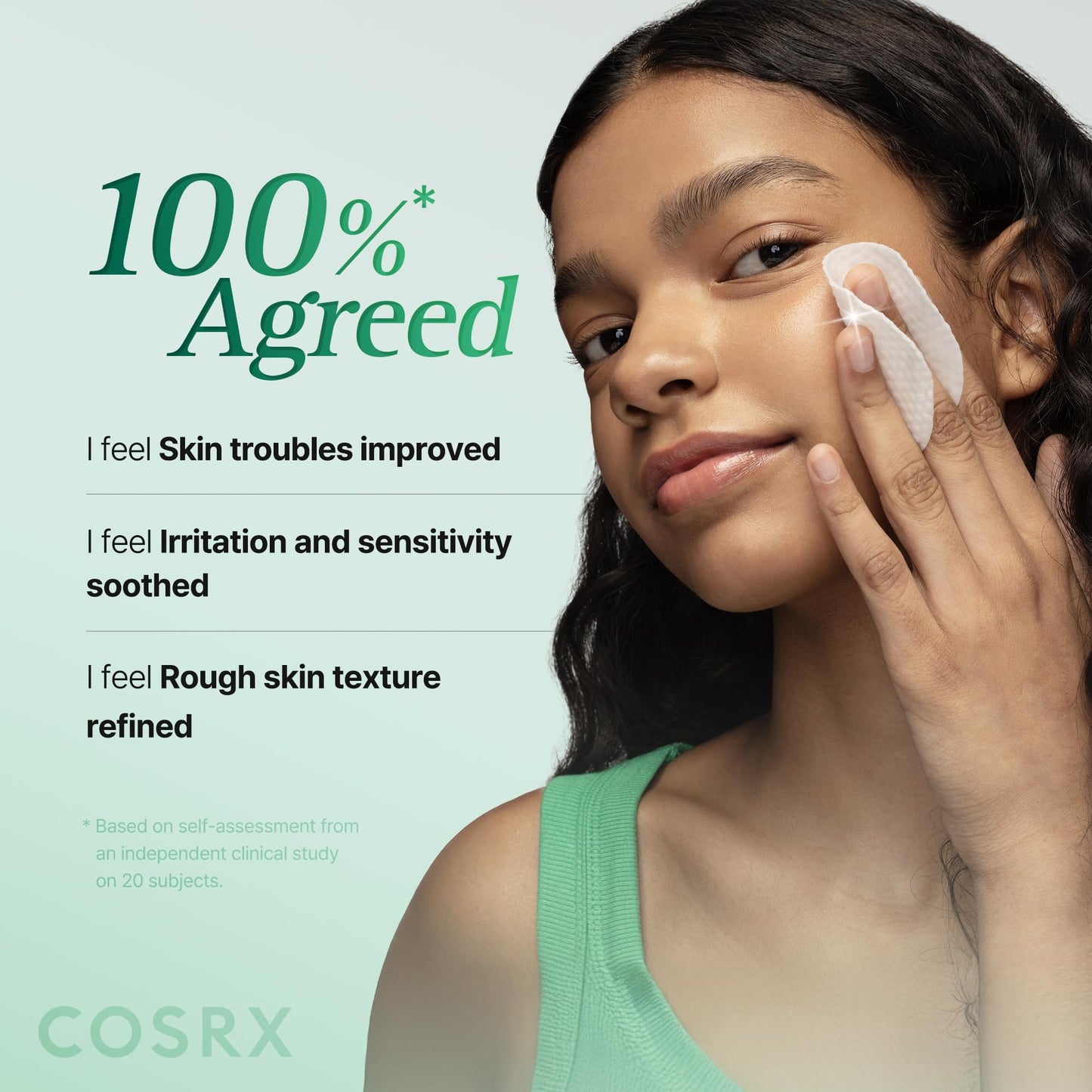 COSRX OneStep Skin Calming Toner Pads, Soothing & Exfoliation (100 Pads)