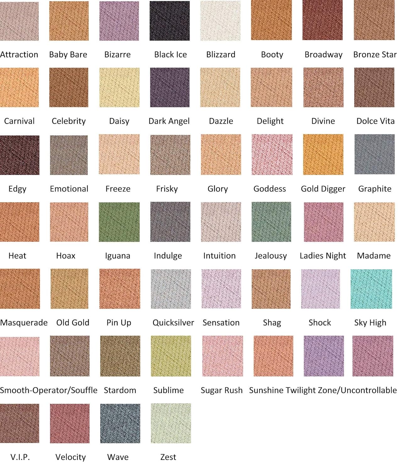 Jolie Frost Eye Shadow - Mid Size 3 g (Gold Digger)