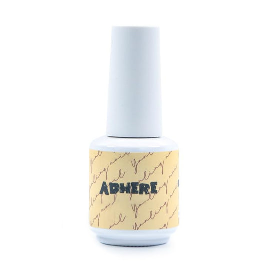 ADHERE Ultra Strong Base Coat for Nail Charms & Press on Nails, 15ml Long-Lasting Gel Polish, Soak