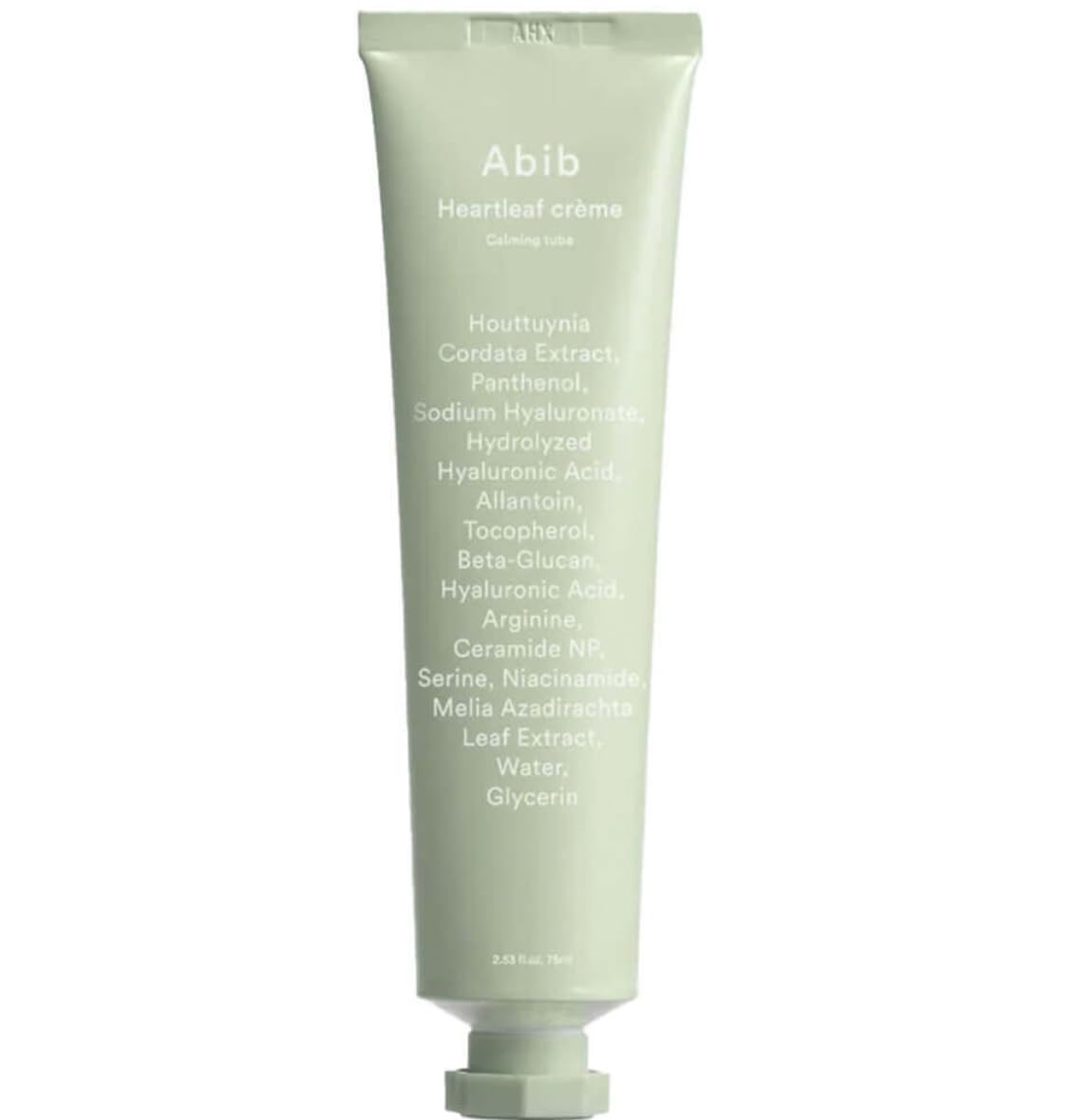 Abib Heartleaf Cream Calming Tube 2.53 fl oz I Korean Skincare Moisturizer for Soothing, Redness