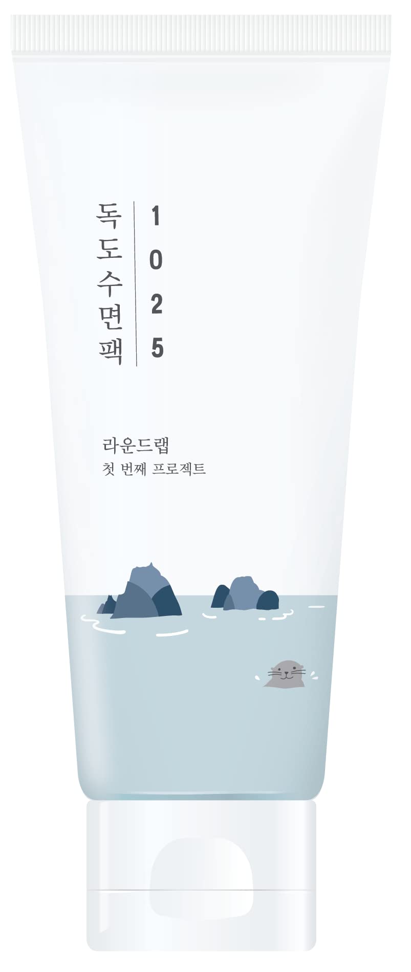ROUND LAB 1025 Dokdo Sleeping Pack (Unscented) | All-In-One Facial Night Cream developed for