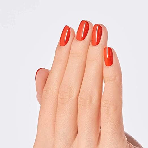 OPI Nail Lacquer Suzi Needs a Loch-smith | Opaque Dark Orange Nail Polish