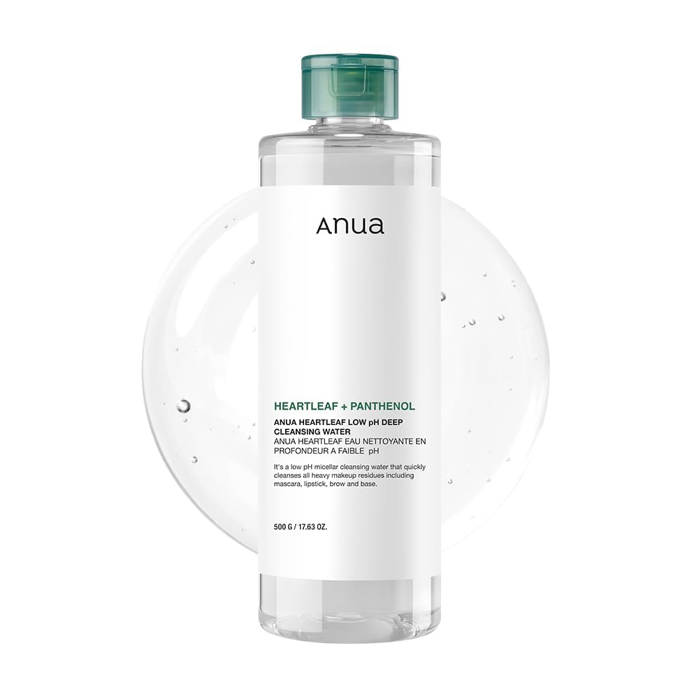 ANUA Heartleaf Low pH Deep Cleansing Water, 16.9 fl oz