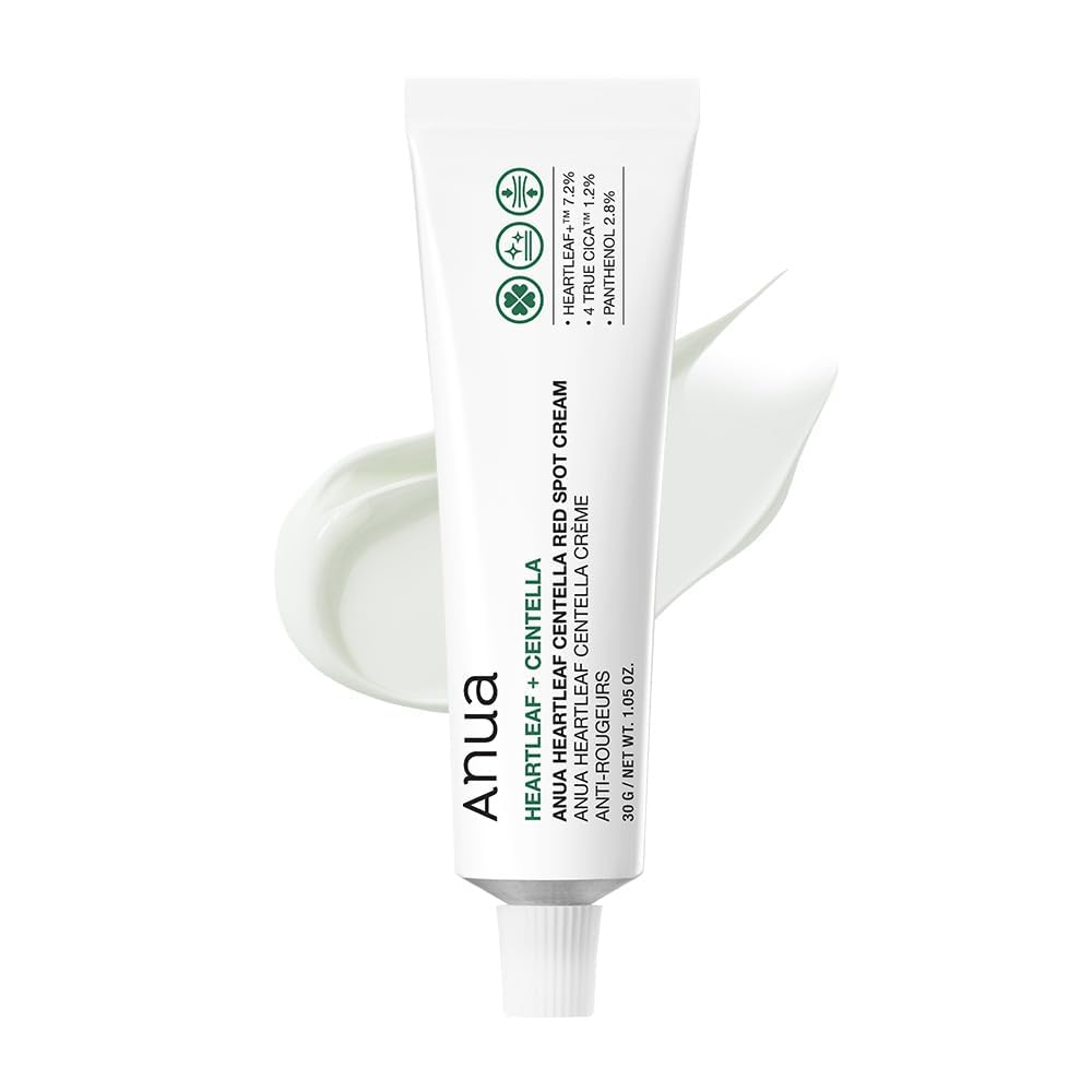 Anua Heartleaf Centella Red Spot Cream, Face Moisturizer for Skin Relief, Niacinamide, Panthenol