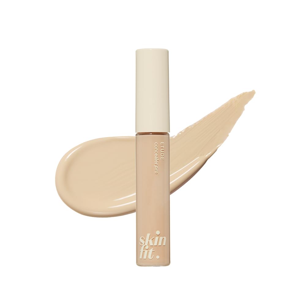 ETUDE Big Cover Skin Fit Concealer PRO - Sand | Long-Lasting Closely Adhesive Cover Like Real Skin