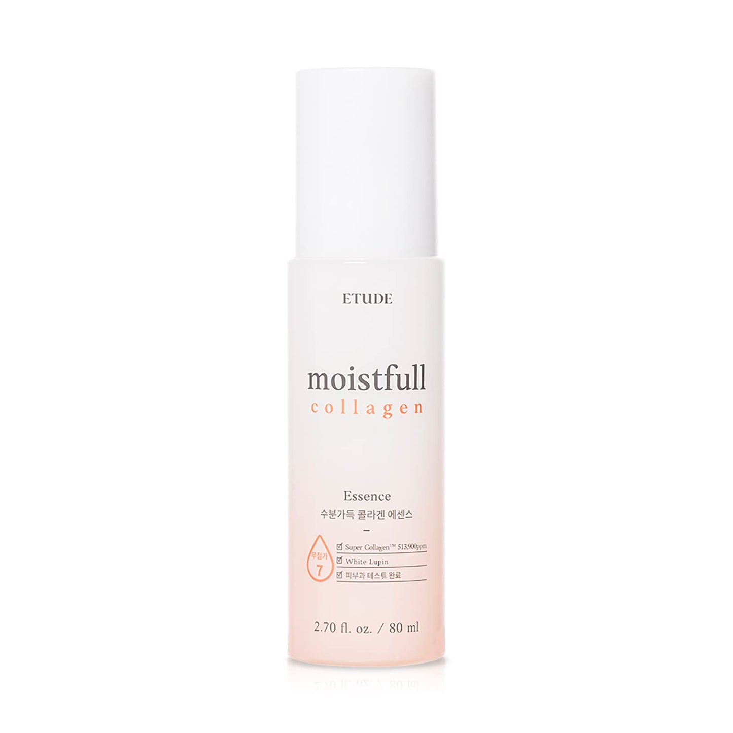 ETUDE Moistfull Collagen Face Serum Essence, Hydrating, 2.70 fl oz