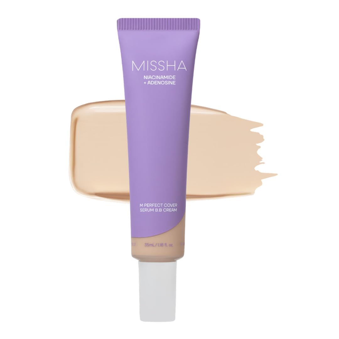 MISSHA M Perfect Cover Serum BB Cream No.21 Light Beige 1.18 oz