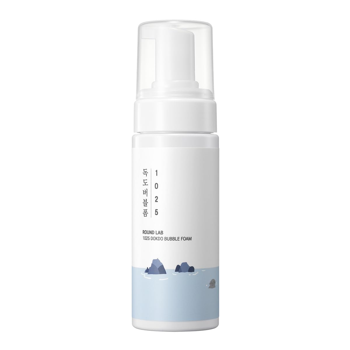 ROUND LAB 1025 Dokdo Bubble Foam Cleanser, 5.07 Fl Oz
