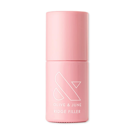 Olive & June Ridge Filler | Smoothing Nail Base Coat for Ridges | Vitamin E & Silica Formula | Smooth, Flawless Canvas for Polish | Vegan & Cruelty-Free | Salon-Quality Mani at Home (0.46 fl oz)