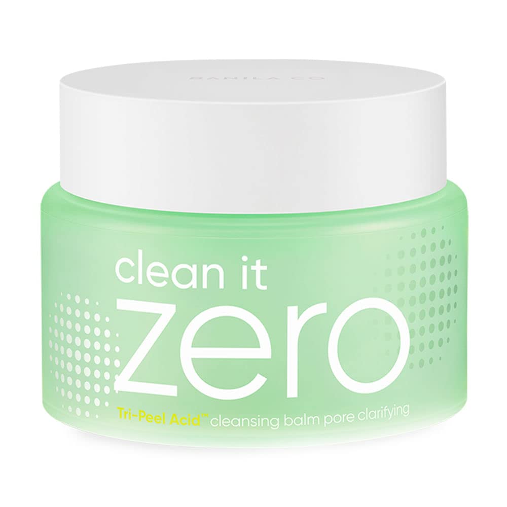 BANILA CO Clean it Zero Pore Clarifying Cleansing Balm | Korean Makeup Remover, Facial Cleanser