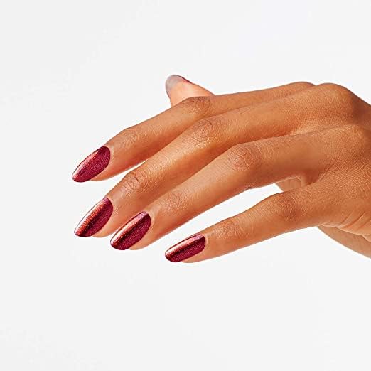 OPI Nail Lacquer I’m Really an Actress | Opaque Dark Red Pearl Nail Polish