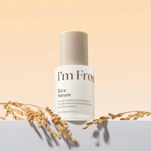 I'm From Rice Serum, Glow Deep Soothing Rice Serum, Glass&Dewy, Hydration, Daily, All Skin Types