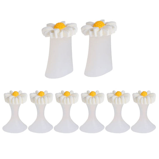 Beaupretty Toe Separator Bunion Corrector 8 Pieces Nail Polish Guards Nail Polish Protector