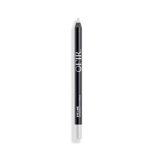 OFIR Waterproof Eye Pencil | Vegan, Cruelty-Free & Smudge-Proof | Creamy Gel Formula for Smooth Application | Long-Lasting, Full-Coverage, Precise Eyeliner Pencil (Chalkshine - Pearlescent White)