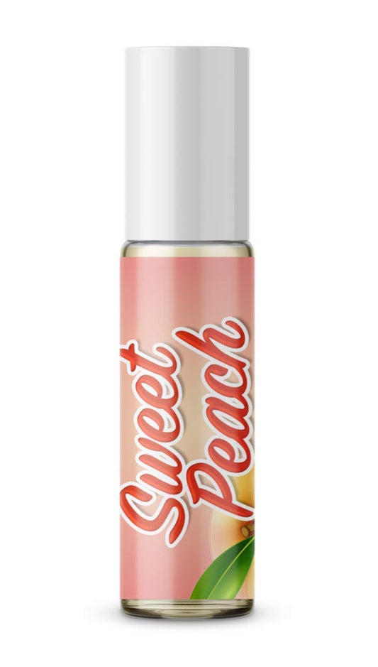 Quality Fragrance Oils' Sweet Peach for Women | Long-Lasting Perfume Oil, Alcohol-Free, Strong Scent, 10ml Roll-On | Affordable Alternative to Designer Fragrances