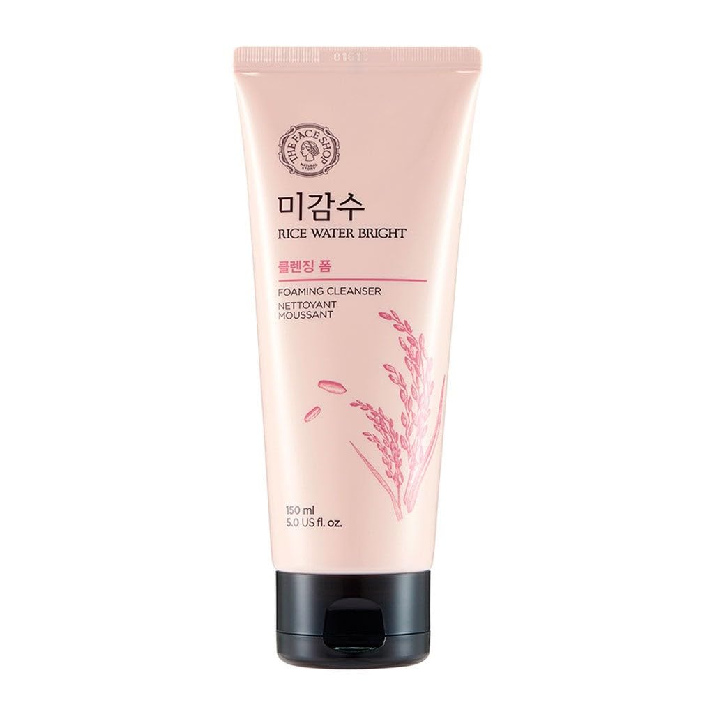 THE FACE SHOP - Rice Water Bright Cleansing Foam 150ml (150ml / 5 fl oz)